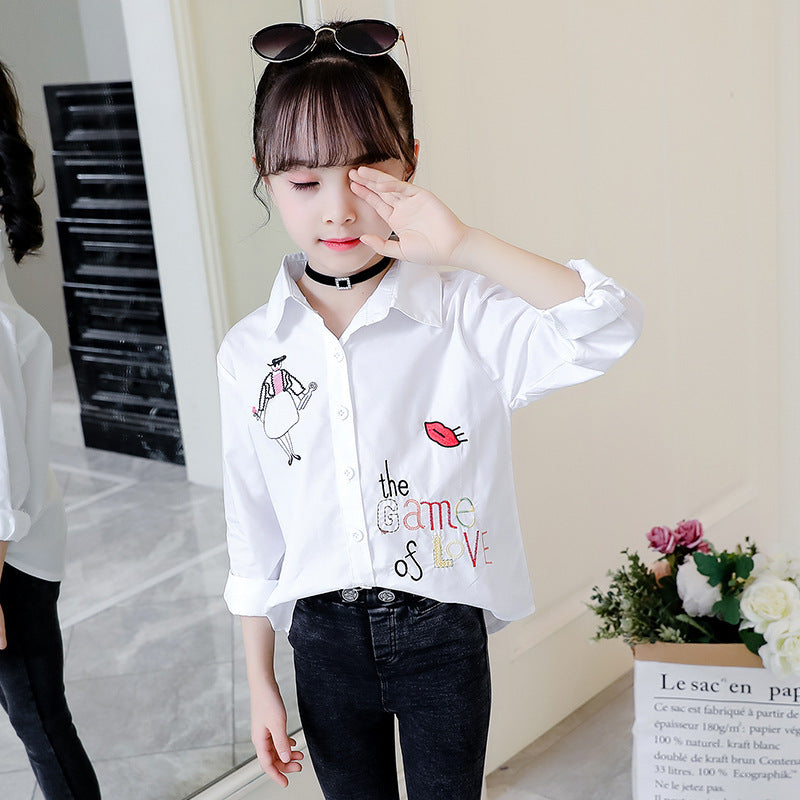 Big child girl hipster shirt 0 - Tophatter Daily Deals