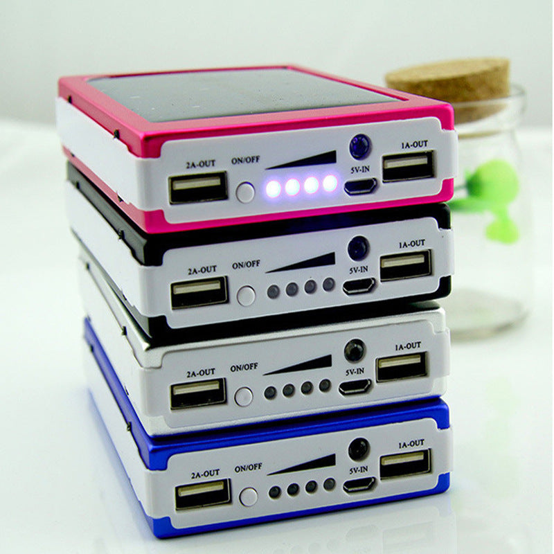 Aluminum alloy camping lamp solar power bank material 0 - Tophatter Daily Deals