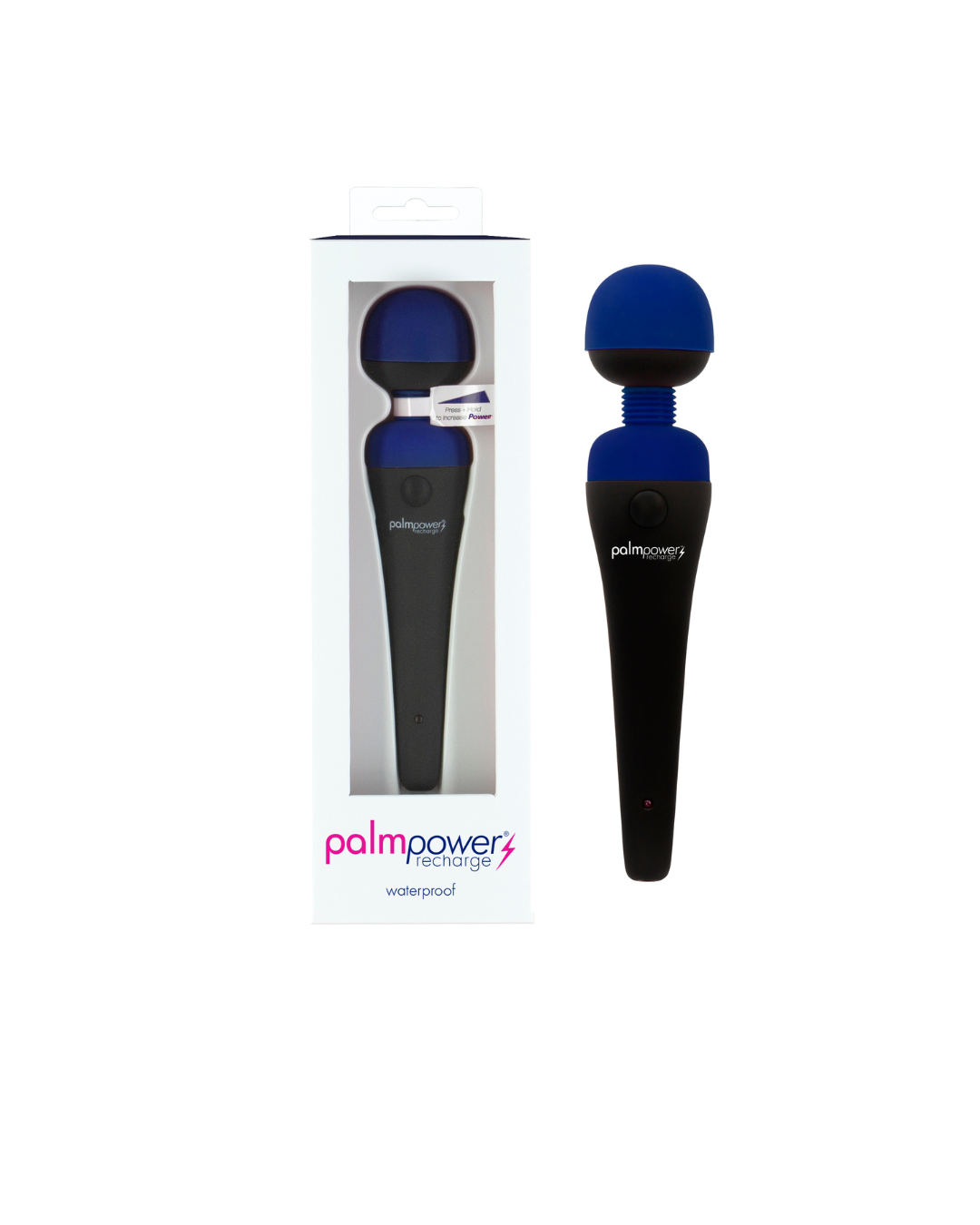 PalmPower Massage Wand Blue - Powerful Vibrator > Sex Toys > Massage Wands - Tophatter Daily Deals