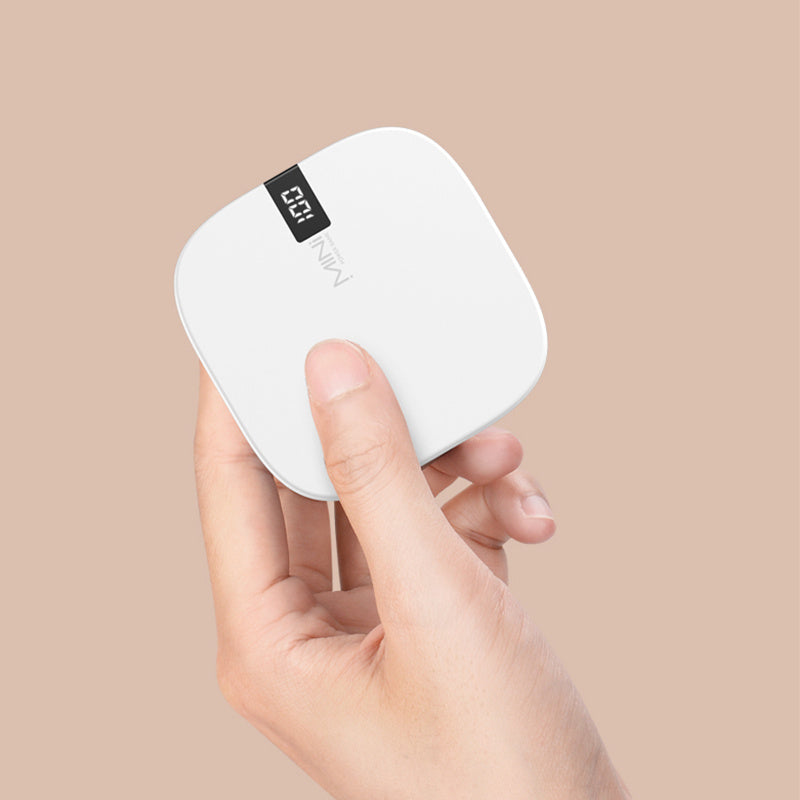 10000 mAh Mini Power Bank Fast Input Digital Display Powerbank 0 - Tophatter Daily Deals