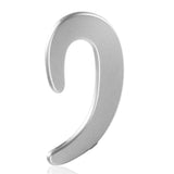 Bluetooth earphone Single Button Silver 0 - Tophatter Daily Deals