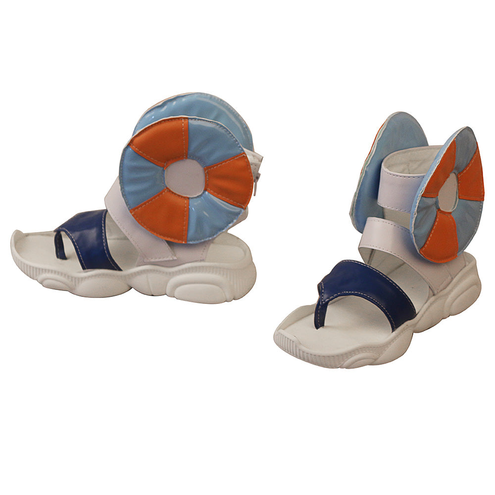 Pokemon Sword And Shield Nessa Blue White Cosplay Shoes 鞋子 - Tophatter Daily Deals