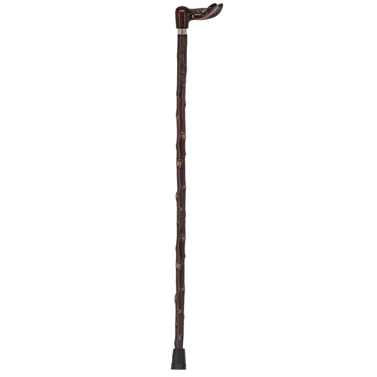 Blackthorn & Translucent Amber Style: Comfort Palm Grip Cane Irish Blackthorn Canes - Tophatter Daily Deals