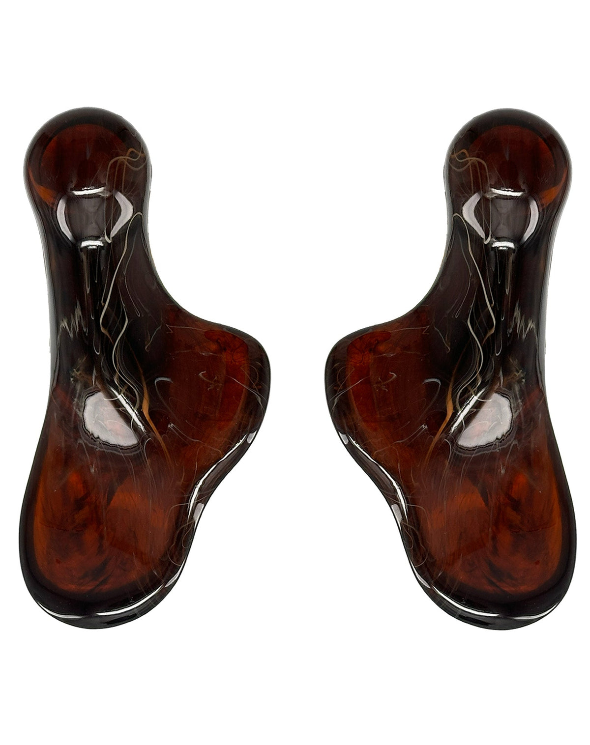 Blackthorn & Translucent Amber Style: Comfort Palm Grip Cane Irish Blackthorn Canes - Tophatter Daily Deals