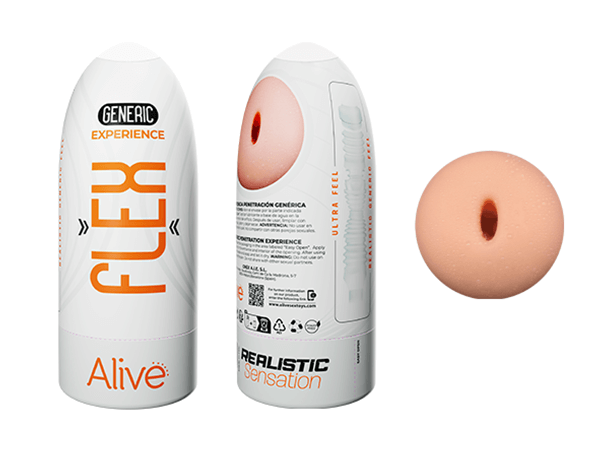 Alive Generic Flex Masturbator Size M > Sex Toys For Men > Masturbators > Manual - Tophatter Daily Deals