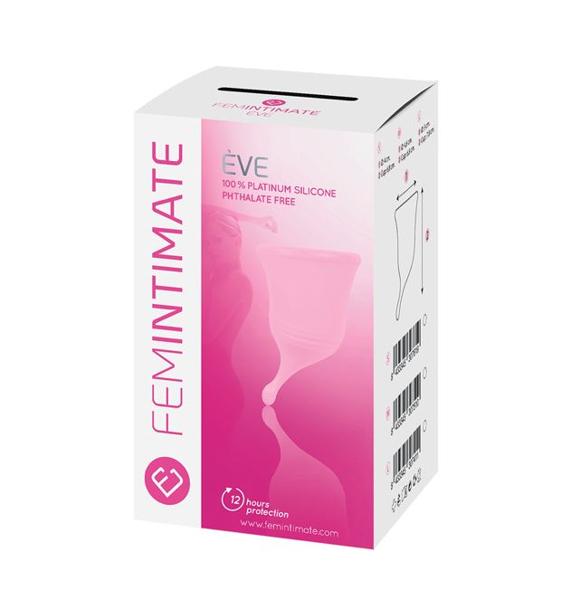Femintimate Eve Cup L Rosa Medical Grade Silicone Menstrual Cup 5 cm Diameter 7.8 cm Height > Essentials > Menstrual Products - Tophatter Daily Deals
