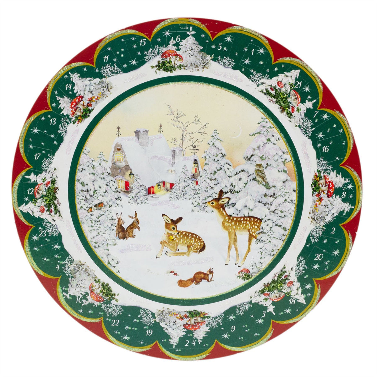 Fawn’s First Christmas Advent Calendar | Woodland Animals Advent Calendar 29.5cm Advent Calendar - Tophatter Daily Deals