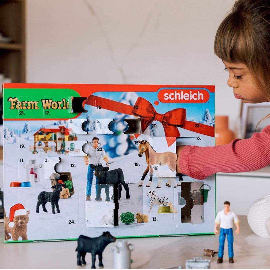 Schleich Farm World Christmas Advent Calendar | Children's Toy Advent Calendar Advent Calendar - Tophatter Daily Deals