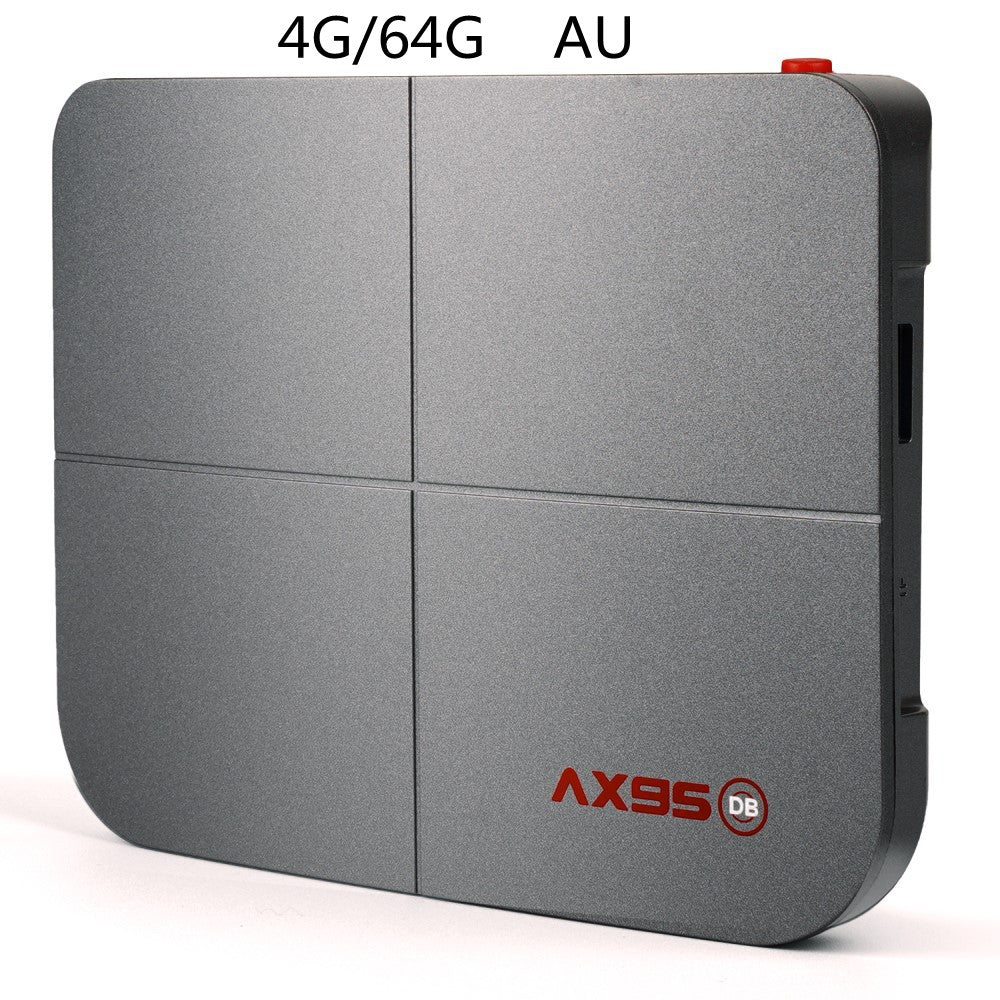 4G/128G dual-band WIFI with Bluetooth 8K TV BOX 4G 64G AU 0 - Tophatter Daily Deals