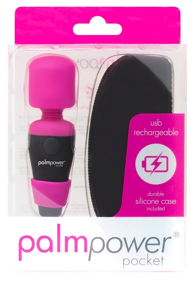 PalmPower Pocket Rechargeable – Travel-Sized Wand Vibrator > Sex Toys > Mini Massagers - Tophatter Daily Deals
