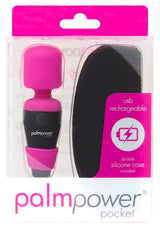 PalmPower Pocket Rechargeable – Travel-Sized Wand Vibrator > Sex Toys > Mini Massagers - Tophatter Daily Deals