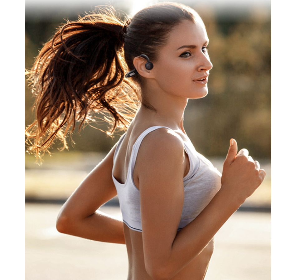 Bone conduction Bluetooth headset 0 - Tophatter Daily Deals