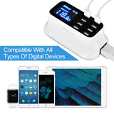 40W8usb digital display charger 0 - Tophatter Daily Deals