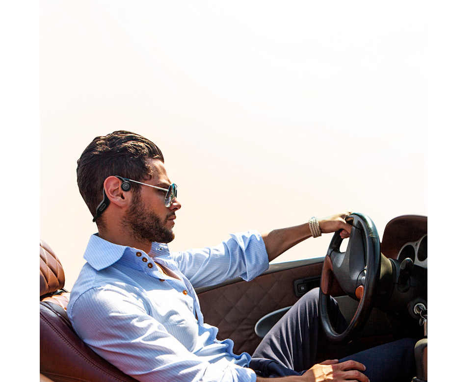 Bone conduction Bluetooth headset 0 - Tophatter Daily Deals