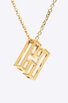 A to J Letter Pendant Nekclace Necklaces - Tophatter Daily Deals