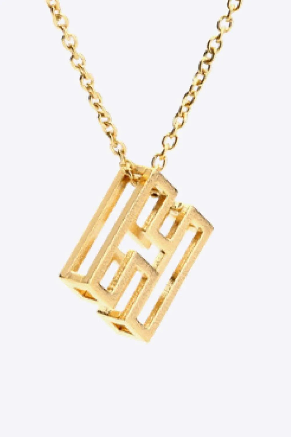 A to J Letter Pendant Nekclace Necklaces - Tophatter Daily Deals