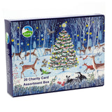 Pack of 20 RSPB Charity Christmas Greeting Cards | Winter Wildlife Designs Greeting Card - Tophatter Daily Deals