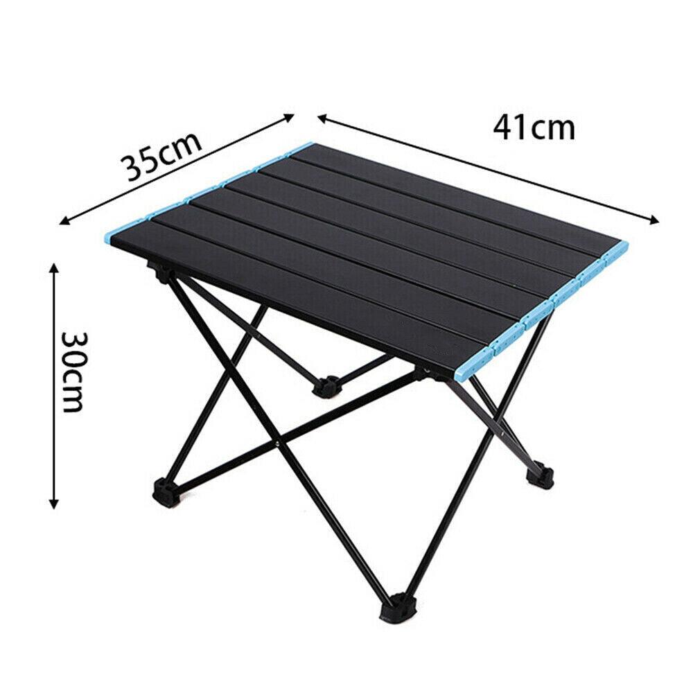 Folding Camping Tables with Carry Bag Portable Garden Picnic BBQ Beach Fishing - Tophatter Daily Deals