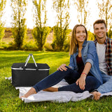 30L Insulated Picnic Basket Cooler Collapsible Food Delivery Storage Everything Else - Tophatter Daily Deals
