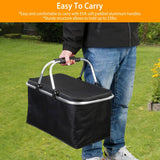 30L Insulated Picnic Basket Cooler Collapsible Food Delivery Storage Everything Else - Tophatter Daily Deals
