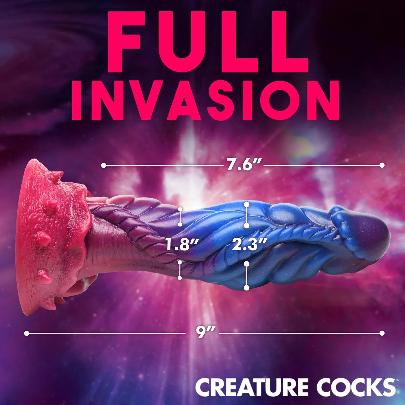 Intruder Alien – 7.6 Inch Silicone Dildo > Dildos > Fantasy - Tophatter Daily Deals