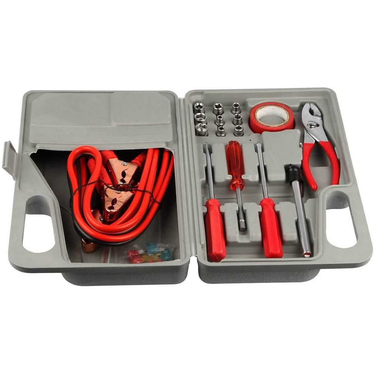 31-Piece: Emergency Roadside Tool Kit Automotive - Tophatter Daily Deals