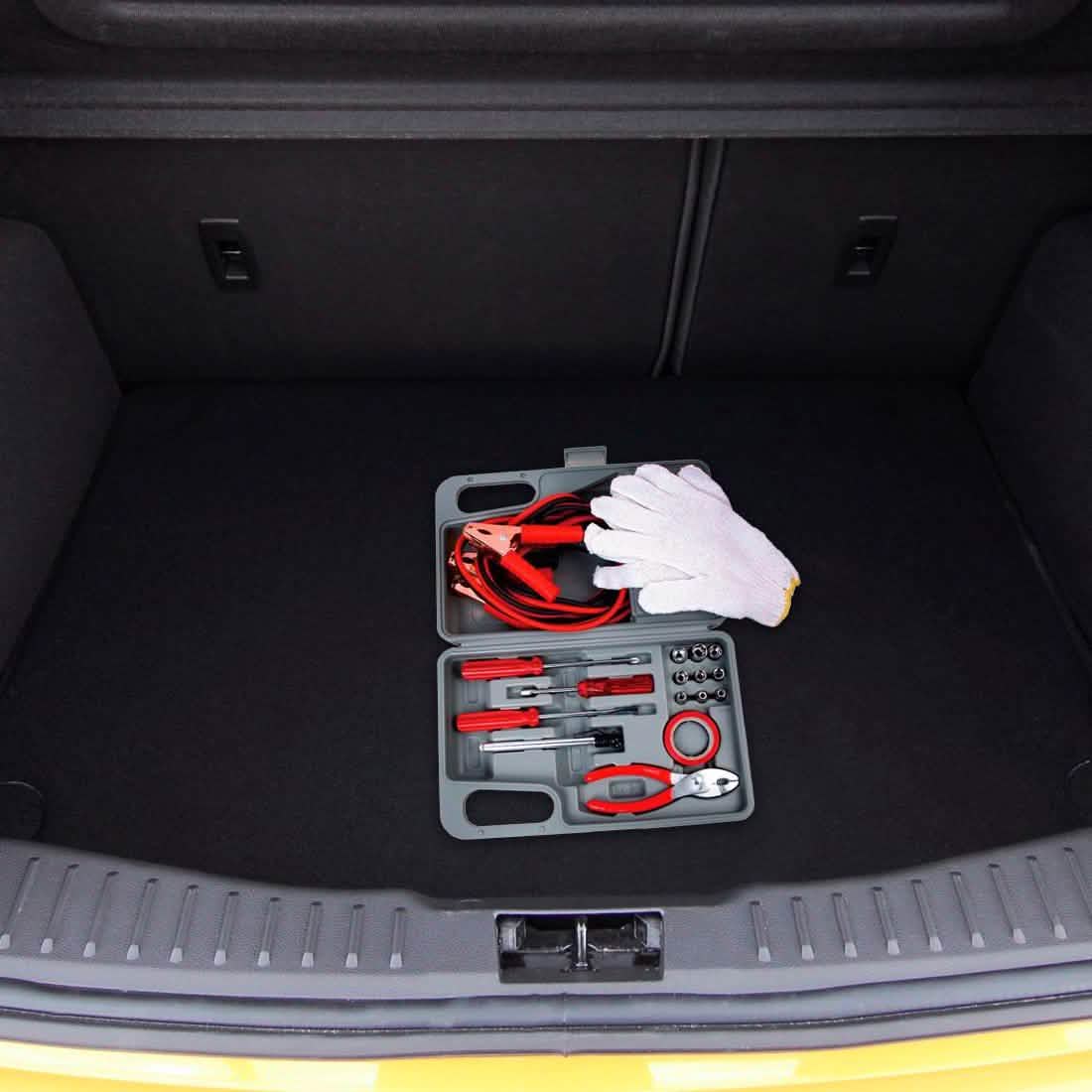 31-Piece: Roadside Emergency Kit Automotive - Tophatter Daily Deals