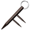Ninja Key Chain Kubotan Finger Spikes Black 5.5 Inch Overall - TOPHATTER'S ARMORY DEALS Collectible Weapons - Tophatter Daily Deals