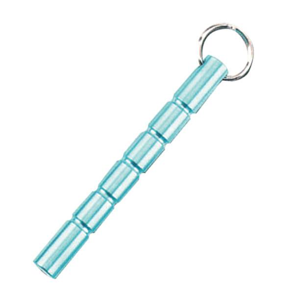 Flat Tip Blue Kubotan With Key Ring - Tophatter's Guns'N'Weapons Store Collectible Weapons - Tophatter Daily Deals