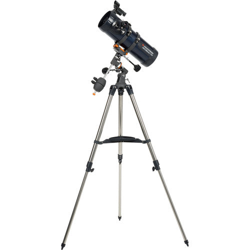 Celestron AstroMaster 114EQ 114mm f/8.8 Reflector Telescope - Tophatter Daily Deals
