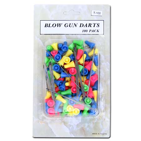 Blowgun Target Darts With Cones - 100 pc - Tophatter Daily Deals