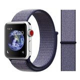 42 44mm Nylon Velcro Loopback Sports Watch Blue 0 - Tophatter Daily Deals
