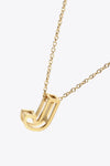 A to J Letter Pendant Nekclace Necklaces - Tophatter Daily Deals