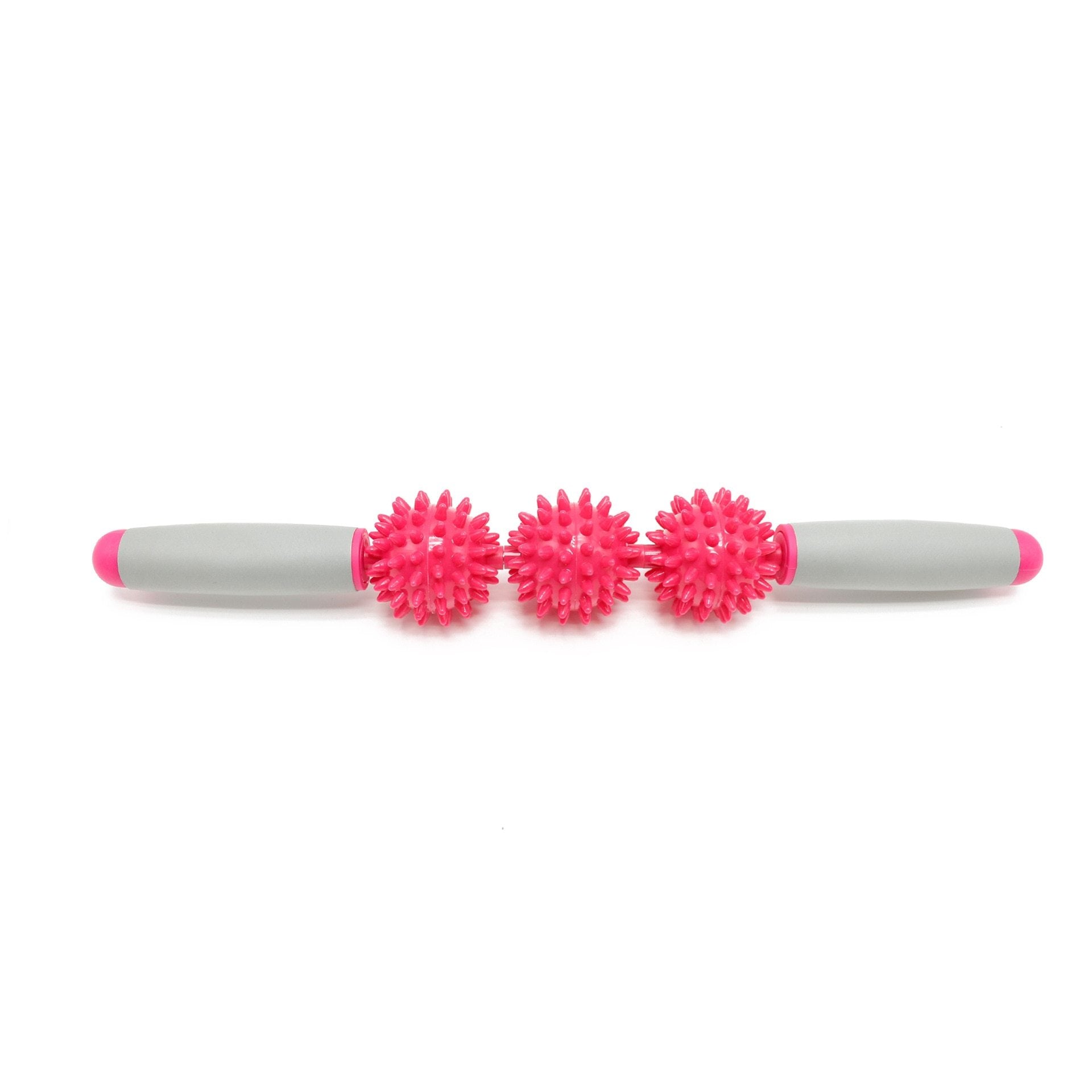 Anti Cellulite Massager Stick Anti-Cellulite Trigger Point Stick Body Foot Face Leg Slimming Massage Muscle Roller Three rounds red 0 - Tophatter Daily Deals