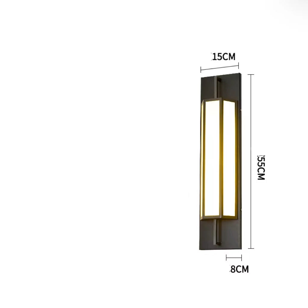 Aterproof Villa Gate Pillar Courtyard Garden Outdoor Rainproof Wall Lamp 0 - Tophatter Daily Deals