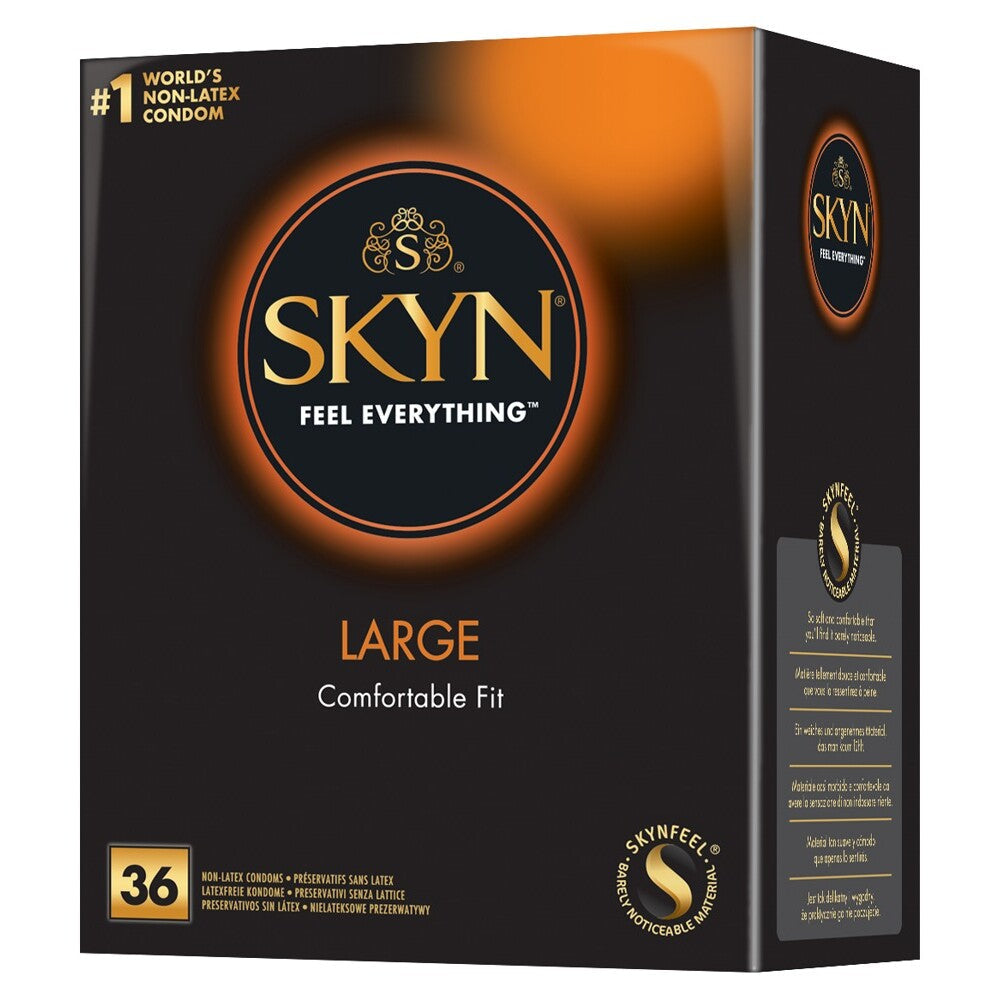 SKYN Latex Free Condoms Large 36 Pack > Essentials > Condoms - Tophatter Daily Deals