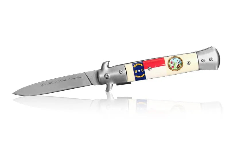 Pocket Knife Stilleto North Carolina Spring Assisted Knife - Tophatter Daily Deals