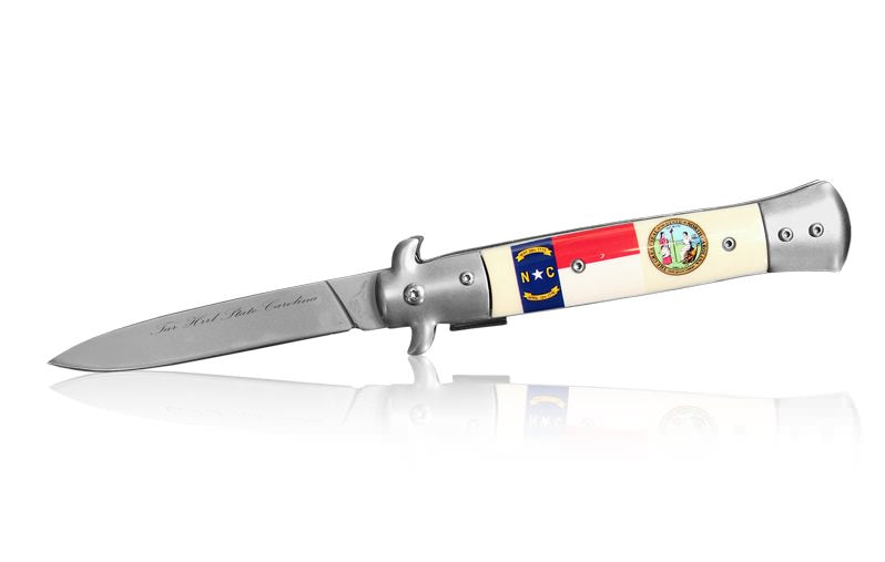 Pocket Knife Stilleto North Carolina Spring Assisted Knife - TOPHATTER'S ARMORY DEALS Collectible Weapons - Tophatter Daily Deals