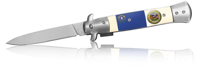 Pocket Knife Stilleto South Carolina Spring Assisted Knife - TOPHATTER'S ARMORY DEALS Collectible Weapons - Tophatter Daily Deals