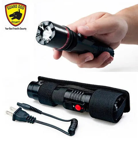Powerful Flashlight 2.9 Million Volt Stun Gun - Carrying case - Tophatter Daily Deals