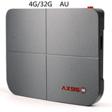 4G/128G dual-band WIFI with Bluetooth 8K TV BOX 4G 32G AU 0 - Tophatter Daily Deals