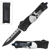 9" Punisher Tactical OTF Pocket Knife Drop Point Blade - TOPHATTER'S ARMORY DEALS Collectible Weapons - Tophatter Daily Deals