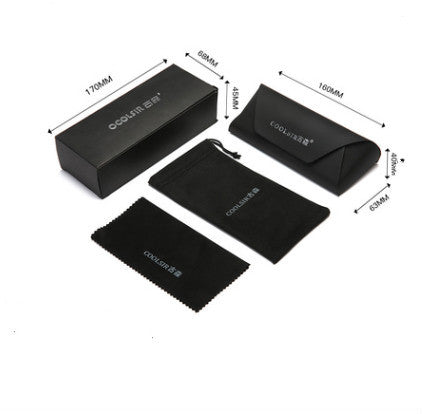 Boutique glasses box multi-function screwdriver glasses bag glasses cloth polarized test card accessories 15 style 0 - Tophatter Daily Deals