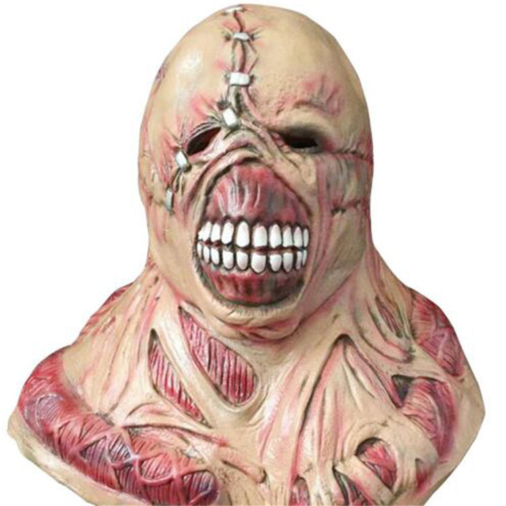 Halloween Mask Latex Faceless Rotten Face Cosplay Fall 2025 3D Changing Face Moving Picture Frame - Tophatter Daily Deals