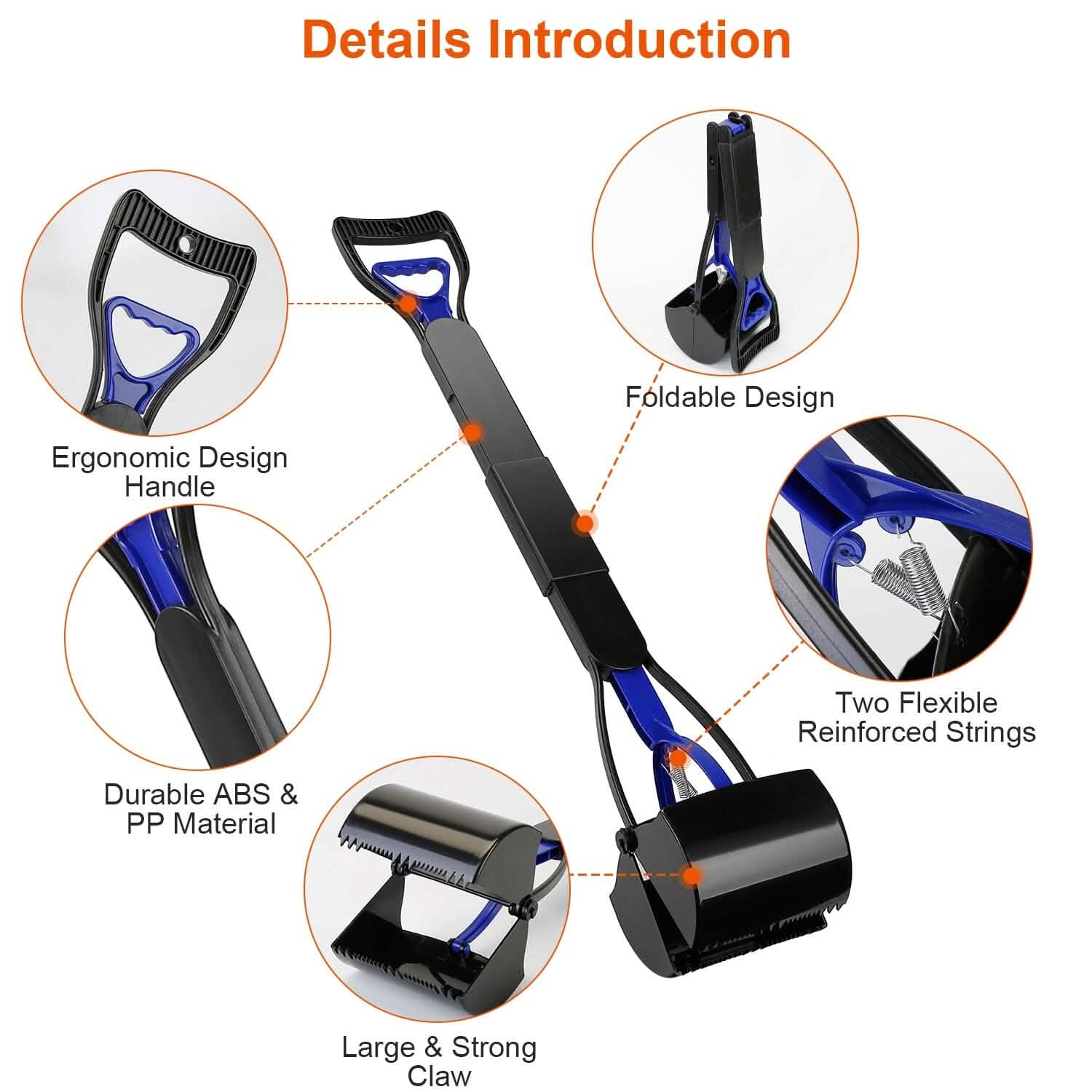 31.5-Inch Pet Pooper Scooper Pet Supplies - Tophatter Daily Deals