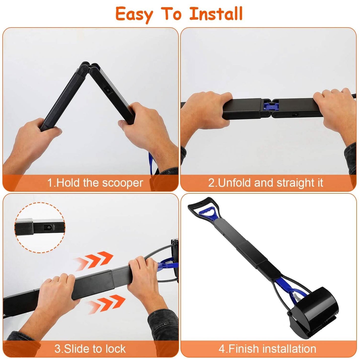 31.5-Inch Pet Pooper Scooper Pet Supplies - Tophatter Daily Deals