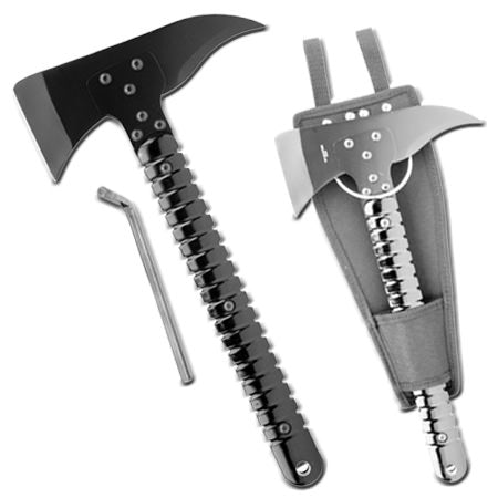 Throwing Axe Heavy Duty With Carying Case NEW - TOPHATTER'S ARMORY DEALS Collectible Weapons - Tophatter Daily Deals
