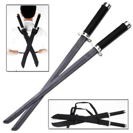 Ninja Twin Strike Force Sword Set - Tophatter Daily Deals