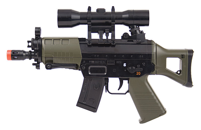 Walther Electric SG-S Airsoft Full-Auto Mini AEG Rifle Collectible Weapons - Tophatter Daily Deals