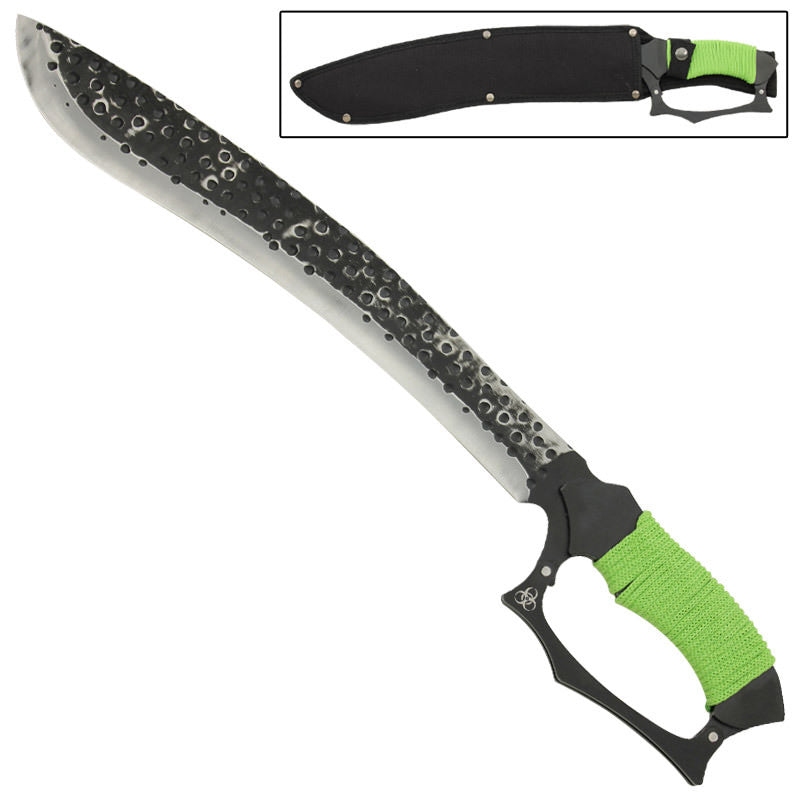 Zombie Killer Full Tang Heavy Duty Machete 18 Inch Overall Collectible Weapons - Tophatter Daily Deals